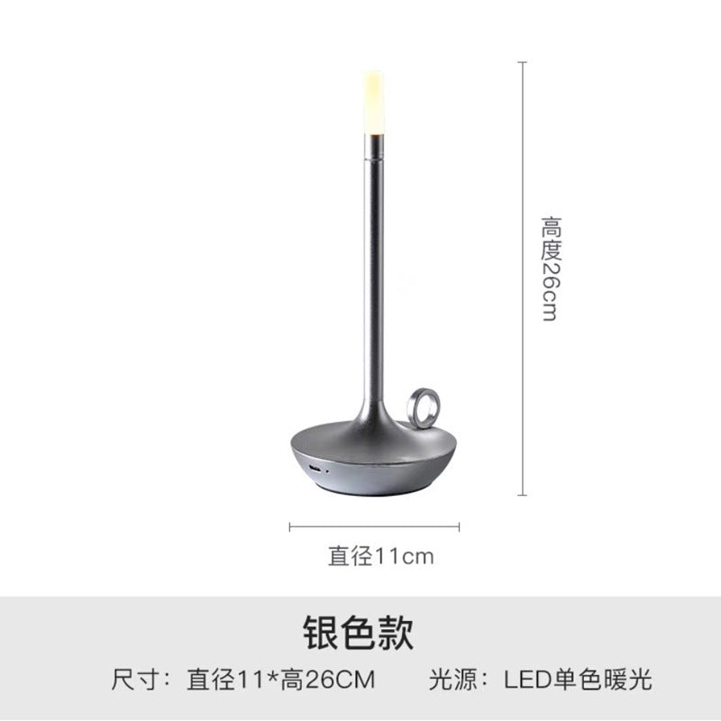 Glow Modern Minimalist LED Vintage Candle Table Lamp