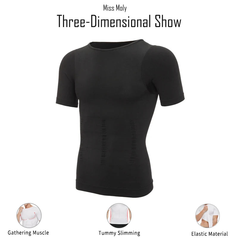 Glow Men Slimming Body Shaper Belly Control Shapewear Man Shapers Modeling Underwear Waist Trainer Corrective Posture Vest Corset