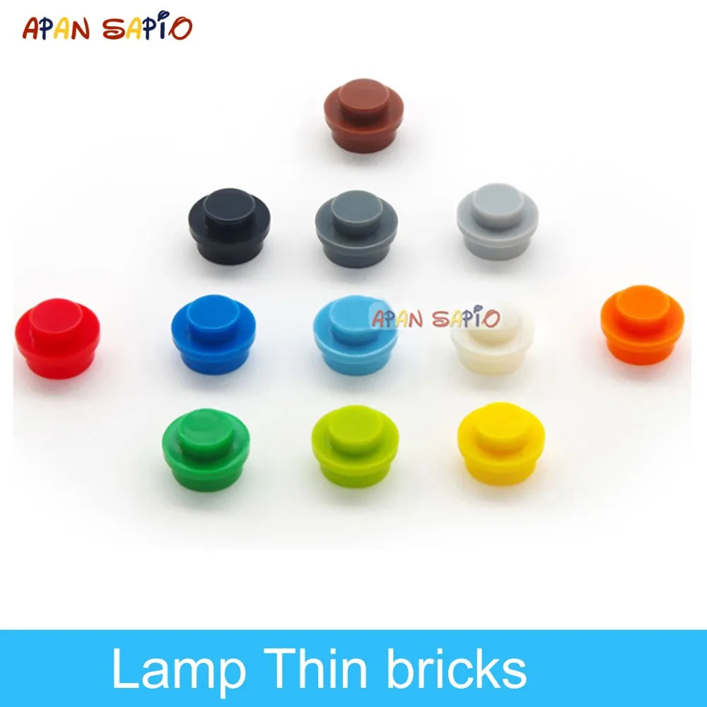 Glow 600pcs DIY Building Blocks Thin Figures Bricks Lamp 12Colors Educational Creative Size Compatible With 4037 Toys for Children