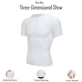 Glow Men Slimming Body Shaper Belly Control Shapewear Man Shapers Modeling Underwear Waist Trainer Corrective Posture Vest Corset