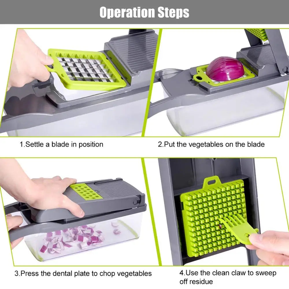 Glow Vegetable Chopper Multifunctional Grater Cutter Kitchen Accessories Manual Fruit Slicer Potatos Shredders Cheese Onions Slicers