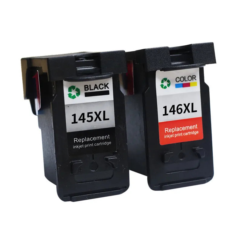 Glow Compatible 145XL 146XL Ink Cartridge Replacement for Canon PG145 CL146 PG-145 PG 145 146 For Pixma MG2410 MG2410 MG2510 Printer