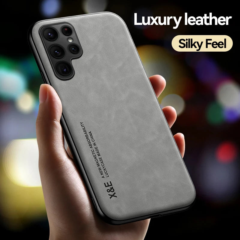 Glow Case For Samsung Galaxy S24 S23 S22 S21 S25 S26 Ultra 5G Case Silicone Cover For Samsung S23 FE S9 S10 S20 Plus S10E Phone Case