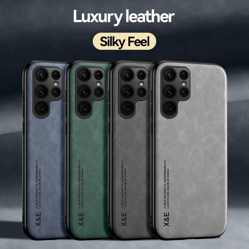 Glow Case For Samsung Galaxy S24 S23 S22 S21 S25 S26 Ultra 5G Case Silicone Cover For Samsung S23 FE S9 S10 S20 Plus S10E Phone Case