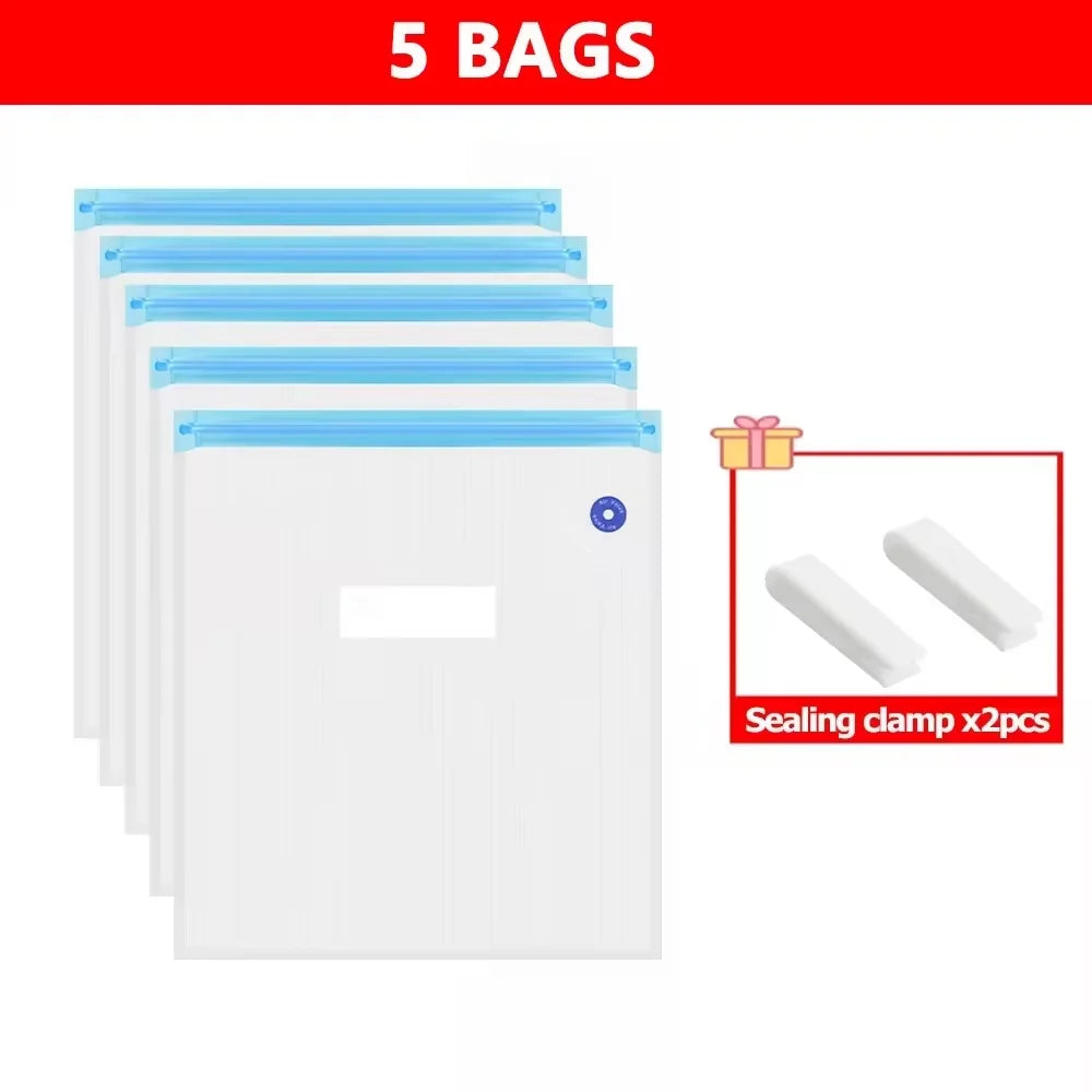 Glow 3D Printer PLA ABS TPU PETG 1kg Filament Vacuum Storage Bags Keep Material Dry Avoid Moisture Consumable Safekeep Filament Bag