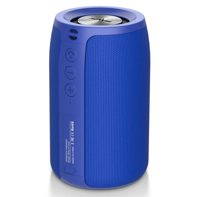 Glow ZEALOT-S32 Portable Wireless Speaker Subwoofer Stereo Waterproof Powerful Column Outdoor Speakers Boom Box TF Card & AUX Audio
