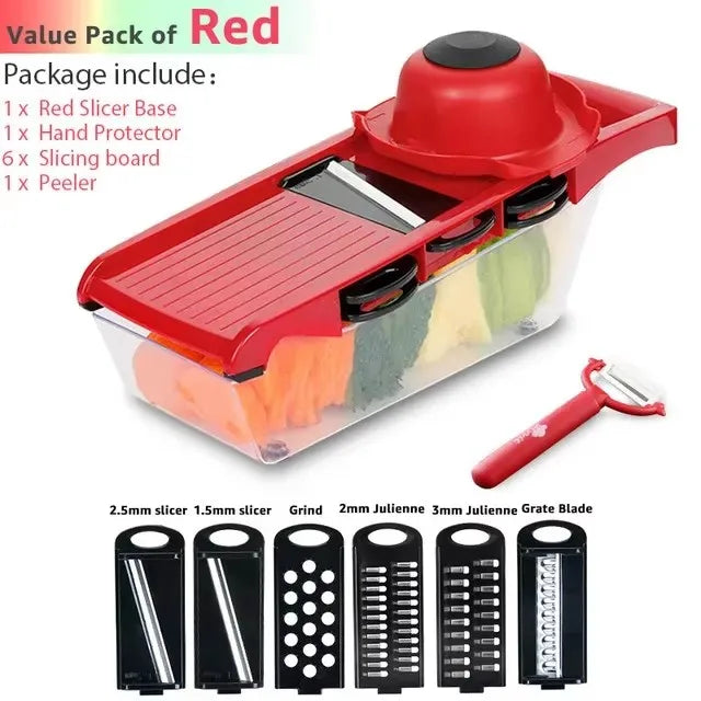 Glow Vegetable Chopper Multifunctional Grater Cutter Kitchen Accessories Manual Fruit Slicer Potatos Shredders Cheese Onions Slicers