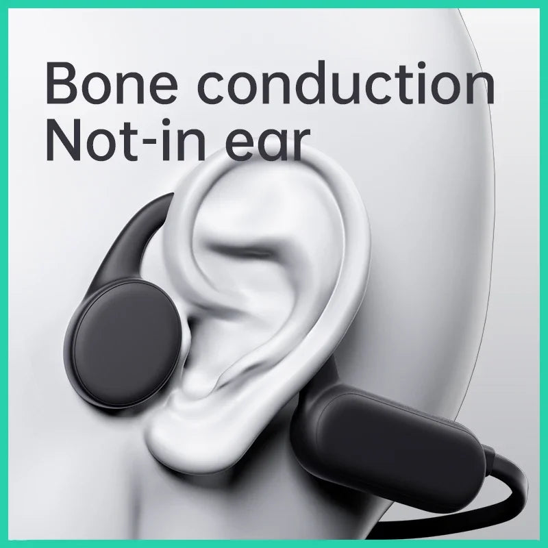 Glow Wireless Earphones for shokz open Sports Bone Conduction Bluetooth IPX8 Waterproof Headphones With 32G RAM Mp3 Music Headset