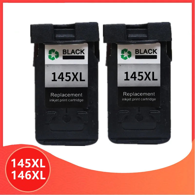 Glow Compatible 145XL 146XL Ink Cartridge Replacement for Canon PG145 CL146 PG-145 PG 145 146 For Pixma MG2410 MG2410 MG2510 Printer