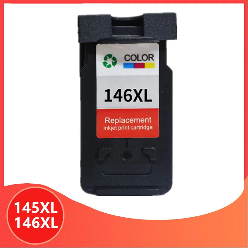 Glow Compatible 145XL 146XL Ink Cartridge Replacement for Canon PG145 CL146 PG-145 PG 145 146 For Pixma MG2410 MG2410 MG2510 Printer
