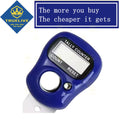 Glow Mini Electronic Finger Counter Hand Tally Clicker Counter Ring Digital Counters Knitting Row Counter