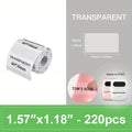 Glow Marklife P50 Portable Thermal Printer Suitable For Small Business Home Office Mini Wireless Label Sticker Machine For Smartphone