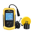 Glow FFC1108-1 Alarm 100M Portable Sonar Fish Finders 45 degrees Sonar Coverage Echo Sounder Alarm Transducer Lake Sea Fishing