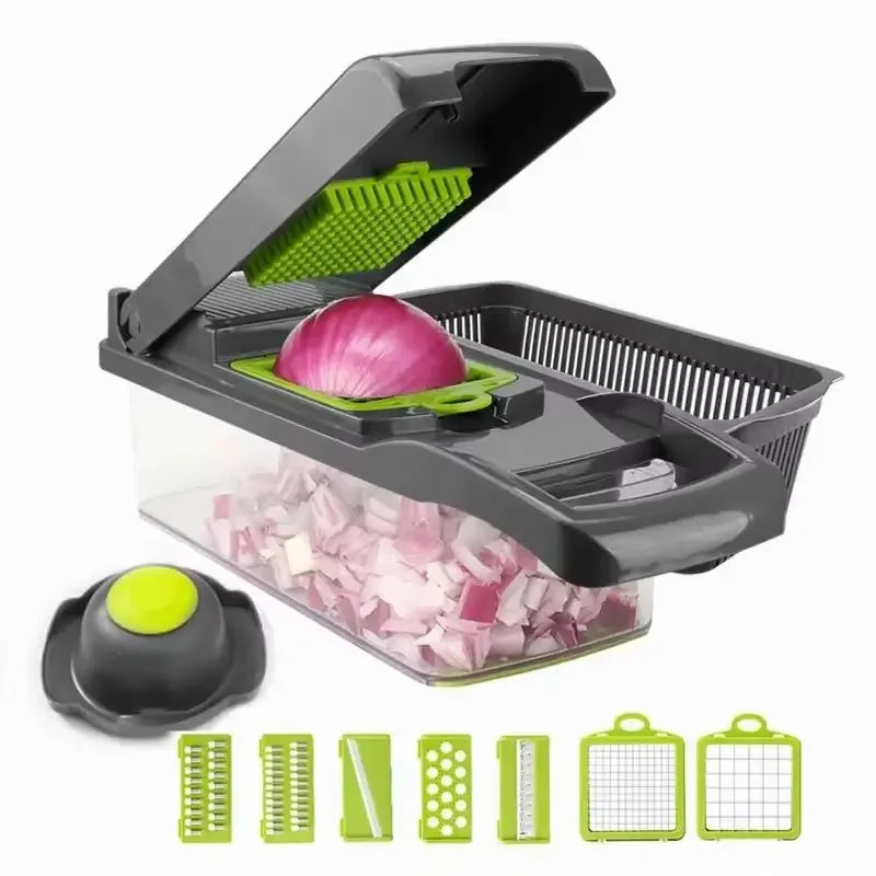 Glow Vegetable Chopper Multifunctional Grater Cutter Kitchen Accessories Manual Fruit Slicer Potatos Shredders Cheese Onions Slicers