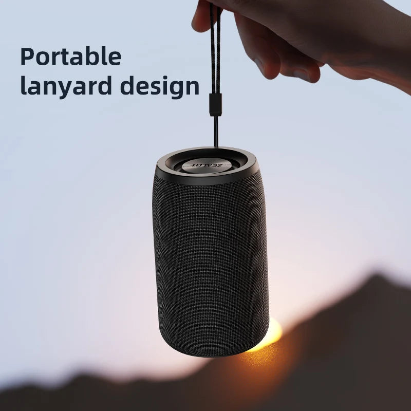 Glow ZEALOT-S32 Portable Wireless Speaker Subwoofer Stereo Waterproof Powerful Column Outdoor Speakers Boom Box TF Card & AUX Audio