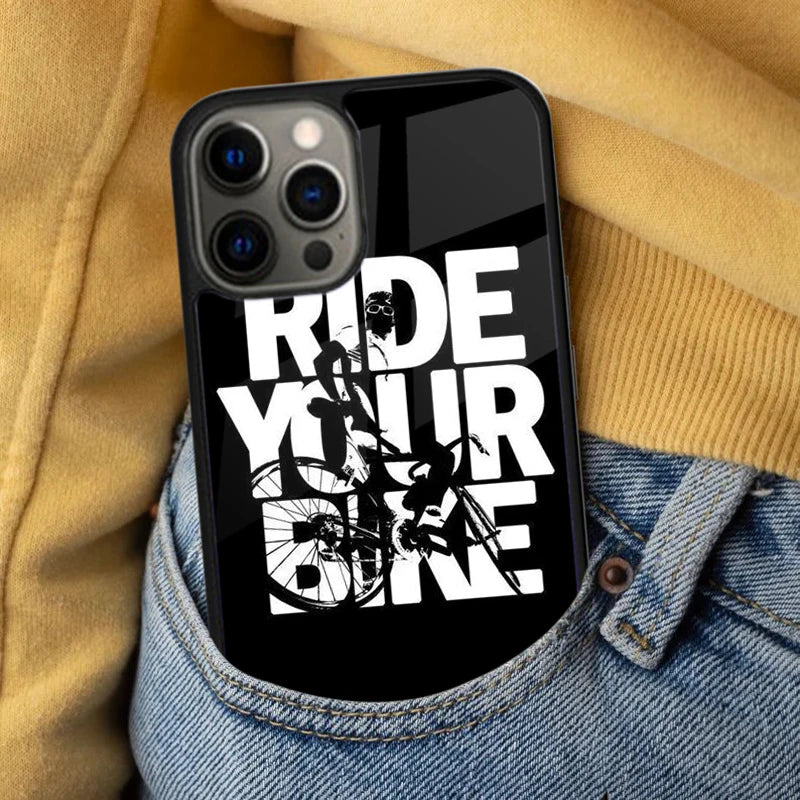 Glow Triathlon Tri Life Swim Bike Run Magnetic Soft Phone Case for iPhone 16 Promax 15 Pro 13 14 Plus 11 12 Mini MagSafe Coque