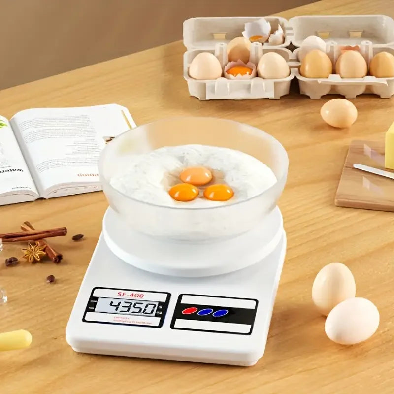 Glow Digital Kitchen Scale 10kg/1g Precise Food Balance Electronic Scale LCD Display Portable Digital Scales Kitchen Accessories